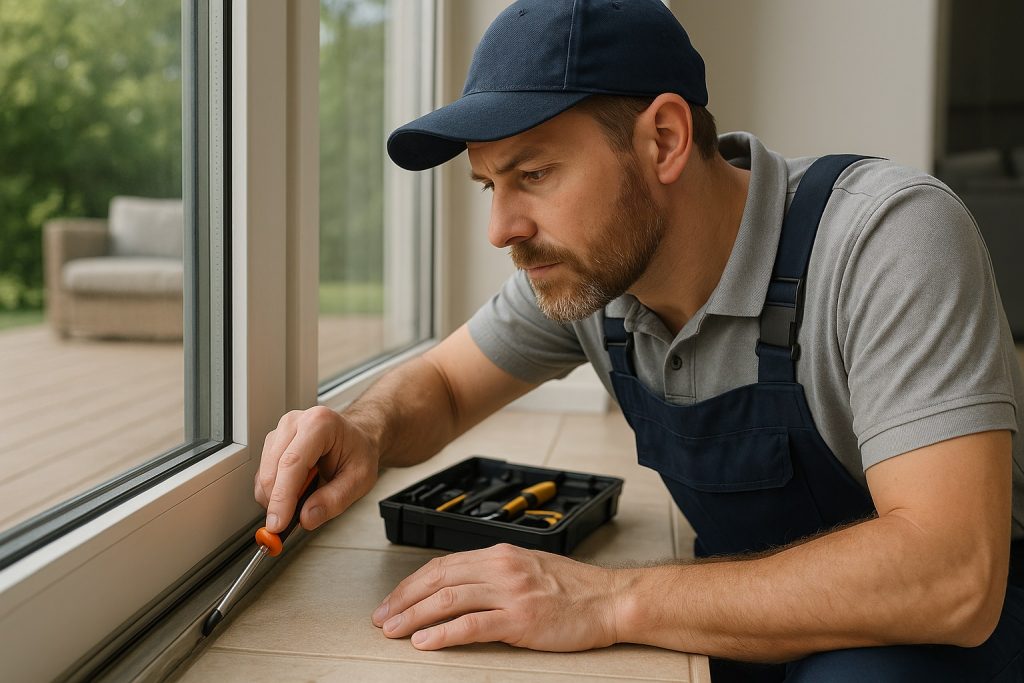 repair of sliding glass door