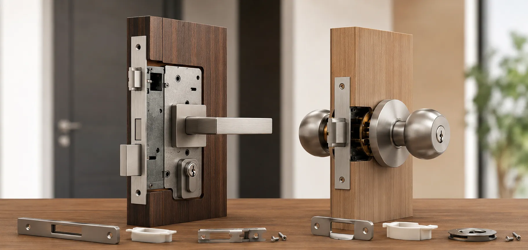 Mortise vs Cylindrical Locks Mortise vs Cylindrical Locks - Mortise vs Cylindrical Locks