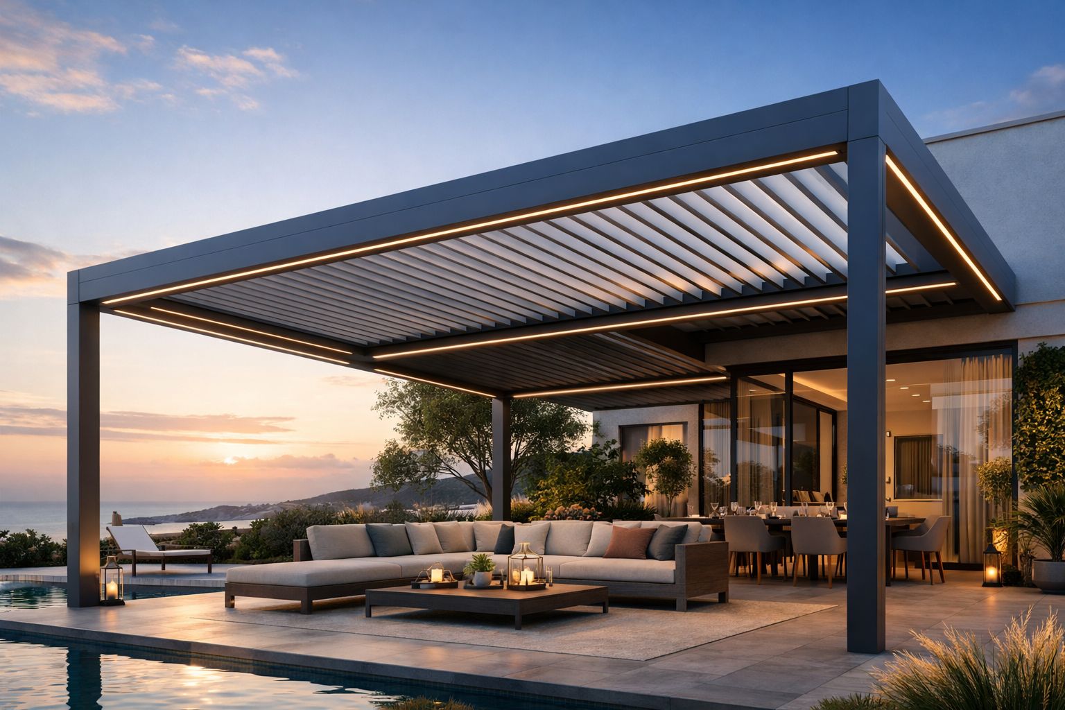 What Is a Bioclimatic Pergola System? - TGP Systems