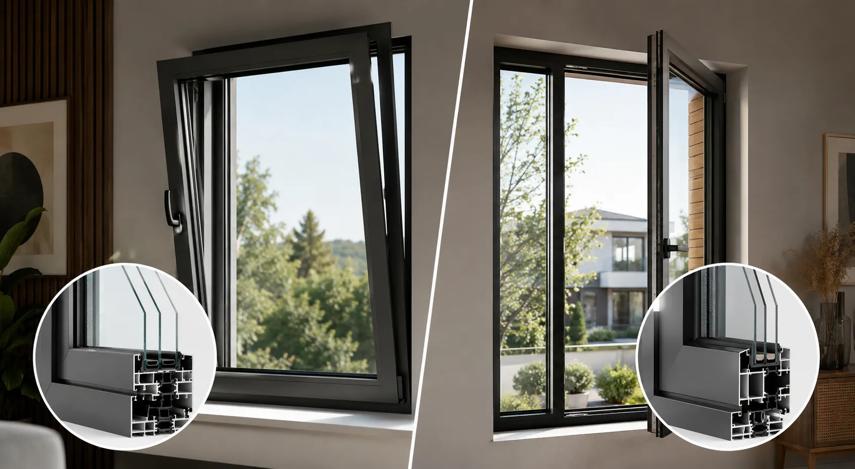 Casement vs Tilt & Turn Windows - Casement vs Tilt & Turn Windows